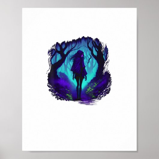 Poster Esthétique Fey Gothique Emo Goblincore Graphi de (Devant)