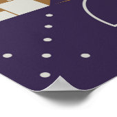 Poster Esthétique néomoderne de la brutalité conception p (Coin)