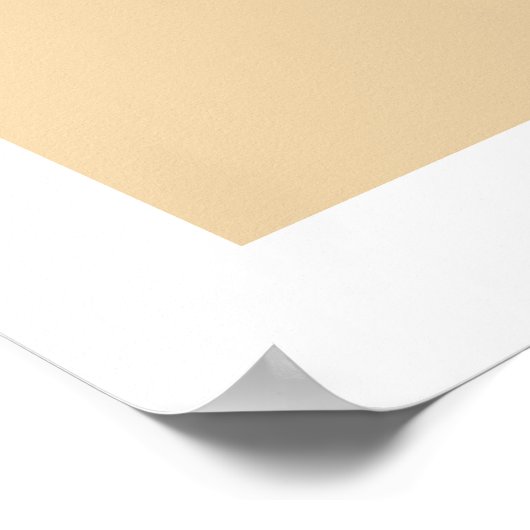 Poster esthétique - Voici Le Soleil (Coin)