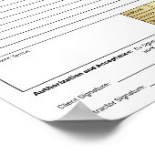 Poster Estimate Quote Job Proposal Forms Contractor (Coin)