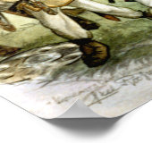 Poster Estonian Viking Battle - Watercolour (Coin)