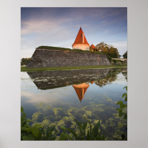Poster Estonie, îles de l'Estonie occidentale, Saaremaa