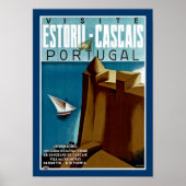 Poster Estoril - Cascais Portugal (Devant)