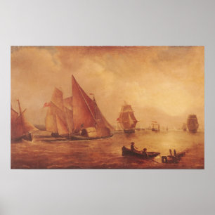 Poster Estuaire de la Tamise et de la Médaille