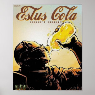 Poster Estus Cola (Âmes noires)