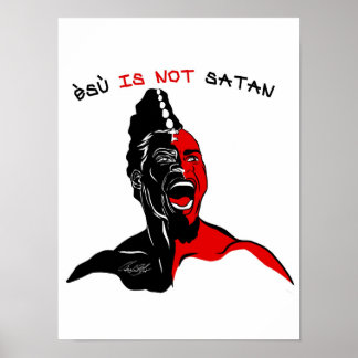 Poster Èsú n'est pas satan