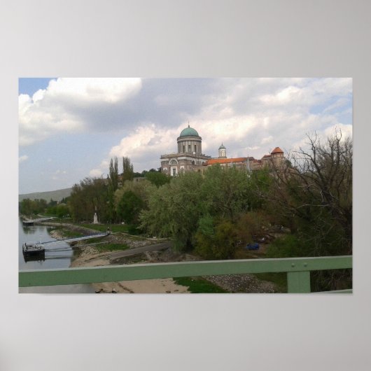 Poster Esztergom Hongrie (Devant)
