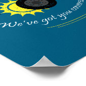 Poster Et amateurs de science astronomique Éclipse solair (Coin)