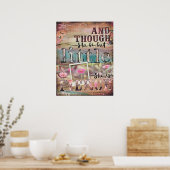 Poster "Et bien qu'elle ne soit que petite, elle est féro (Cuisine)