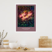 Poster Et Breathe Neon Sign (Cuisine)