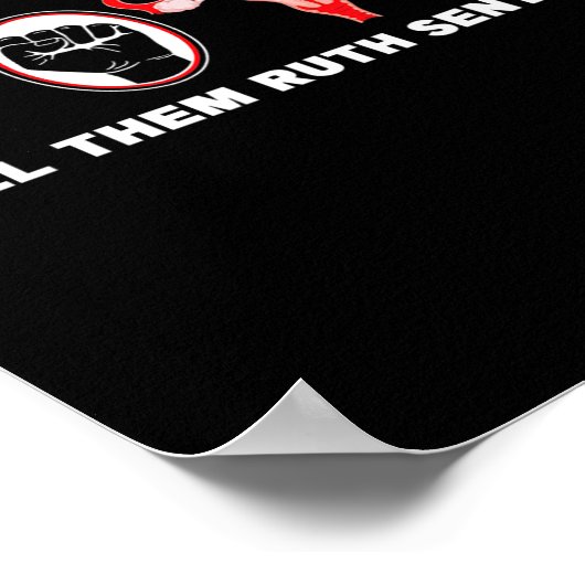 Poster Et Dites-Leur Comme Ruth Vous A Envoyé Des Femmes  (Coin)