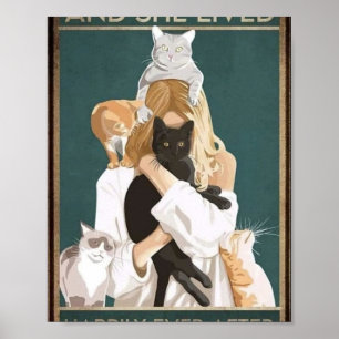 Poster Et Elle A Vécu Heureusement Après