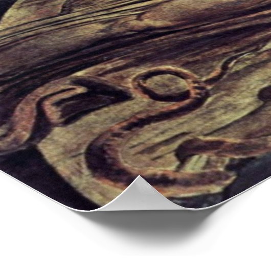 Poster Et Elohim A Créé Adam Par William Blake (Coin)