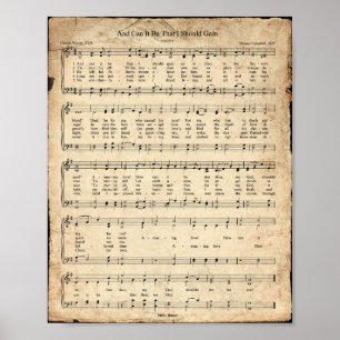 Poster Et Est-Ce Que Ça Peut Être L'Hymne Vintage