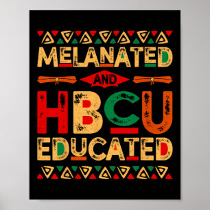 Poster Et Hbcu A Éduqué La Fierté Africaine Mois De L'His