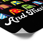 Poster Et Ils Hors Cheval Racing Derby Day Funny Silks (Coin)