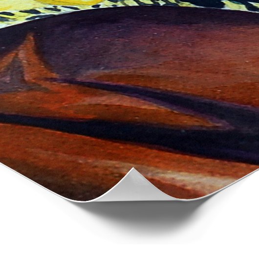 Poster Et ils ne sont pas là, course à cheval (Coin)