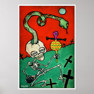 Poster "Et Ils Prennent Des Serpents"