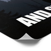 Poster Et J'Augmente Encore L'Art Motivatif (Coin)