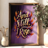 Poster Et Je Sais Encore Inspirer Plumes Mur Art