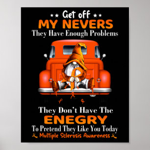 Poster Et Le Camion Descend De Mes Nerves Énergie Pour Pr