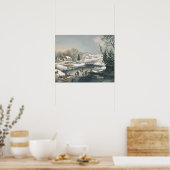 Poster et le matin d'hiver (Cuisine)