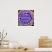 Poster "Et le peuple s'assoit encore" Inspiritisme (Cuisine)