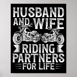 Poster Et mari femme partenaire de conduite de vie