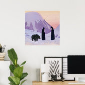 Poster "Et nous n'avons pas peur" par Nicholas Roerich (Bureau à domicile)