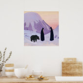Poster "Et nous n'avons pas peur" par Nicholas Roerich (Cuisine)