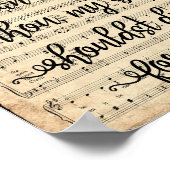 Poster Et peut-il être scripté Hymne Print (Coin)