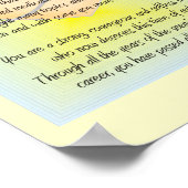 Poster et poème d'art des infirmières à la retrait (Coin)