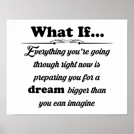 Poster Et si (Devant)