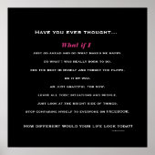 Poster Et Si Je... (Devant)