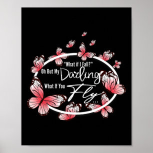 Poster Et Si Je Tombe Oh Mignonne Automne Thanksgiving