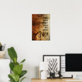 Poster Et Tu Devras Appeler Son Nom Yeshua (Bureau à domicile)