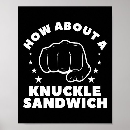 Poster Et Une Boîte De Boxe À Sandwich Knuckle 2 (Devant)