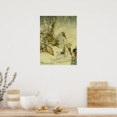 Poster Et une chanson de fée - Arthur Rackham (Cuisine)