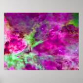 Poster Eta Carinae Nebula Enhanced Purple Value (Devant)