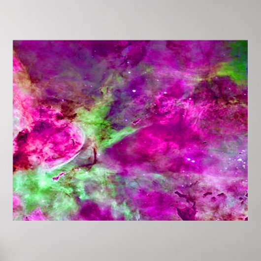 Poster Eta Carinae Nebula Enhanced Purple Value (Devant)