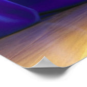 Poster Étage Vide Avec Rideaux (Coin)