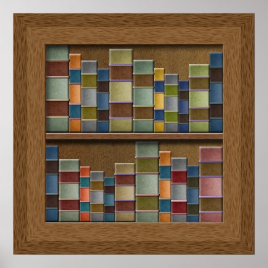 Poster Étagère des épines du livre Faux (Devant)