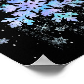 Poster Étaler la gentillesse comme les flocons de neige E (Coin)
