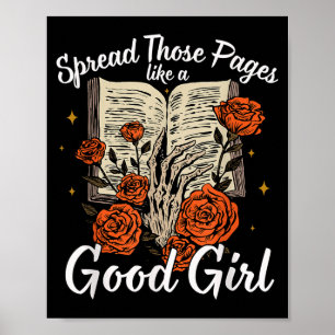 Poster Étalez ces pages comme une bonne fille Romance Som