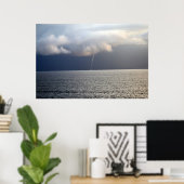 Poster Etanche en mer (Bureau à domicile)