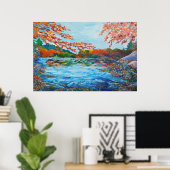 Poster Étanchet d'automne (Bureau à domicile)