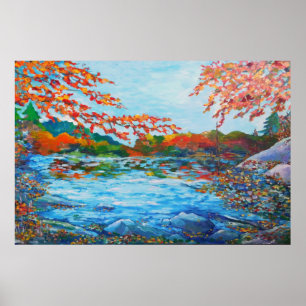 Poster Étanchet d'automne
