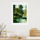 Poster Étang couvert d'algues (Cuisine)