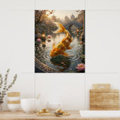 Poster Étang Curry Koi Palace (Cuisine)