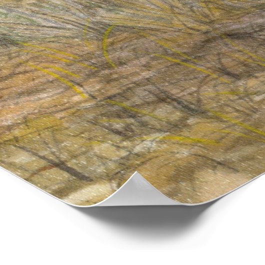 Poster étang d'automne (Coin)